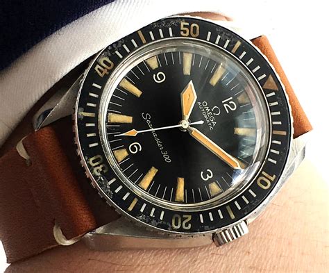 omega seamaster 300 vintage ijzerenband